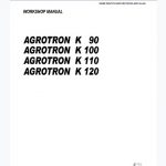 Deutz Fahr Agrotron K90 K100 K110 K120 Tractor Service Manual