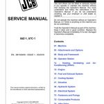 JCB 55Z-1, 57C-1 MINI EXCAVATOR Service Manual