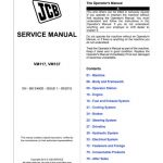 JCB VM117, VM137 Vibratory Roller Service Manual