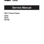 Cat DP60, DP70 Diesel Forklift Truck Service Manual