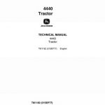 John Deere 4440 Tractor Technical Manual