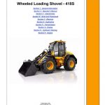 JCB 418S Wheeled Loading Shovel Service Manual