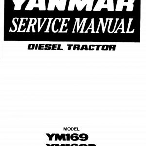 Yanmar YM169, YM169D Diesel Tractor Service Manual