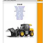 JCB 516-40 Telescopic Handler Service Manual