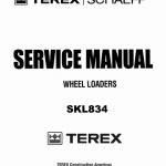 Terex Schaeff SKL 834 Wheel Loader Service Manual