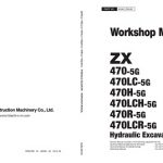 Hitachi ZX470(LC)-5G, ZX470(LC)H-5G, ZX470(LC)R-5G Hydraulic Excavator Workshop Manual