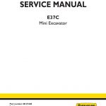 New Holland E37C Mini Excavator Service Manual