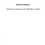 Case Cx210d Crawler Excavator Service Manual