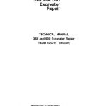 John Deere 35D, 50D Excavator Technical Manual