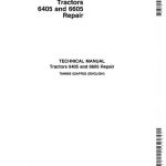 John Deere 6405, 6605 Tractors Technical Manual
