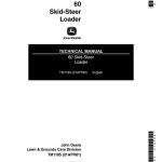 John Deere 60 Skid Steer Loader Technical Manual