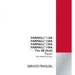 Case IH Farmall 110A, 120A, 125A, 130A, 140A Tractor Service Manual