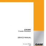 Case CX260C Crawler Excavator Service Manual