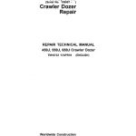 John Deere 450J, 550J, 650J Crawler Dozer Technical Manual