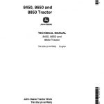 John Deere 8450, 8650, 8850 Tractors Technical Manual pdf