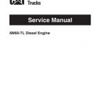 Caterpillar 6M60-TL Diesel Engine Forklift Lift Trucks Service Manual
