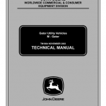 John Deere 4050, 4250, 4450, 4650, 4850 Tractors Technical Manual