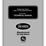 John Deere L1642, L17.542, L2048, L2548 Scotts Tractor Technical Manual