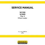 New Holland W270D, W300D Tier 2 Wheel Loader Service Manual