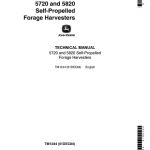 John Deere 5720, 5820 Self-Propelled Forage Harvesters Technical Manual