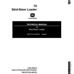 John Deere 70 Skid Steer Loader Technical Manual