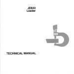 John Deere JD844 Loader Technical Manual