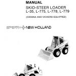 New Holland L35, L775, L778, L779 SkidSteer Service Manual PDF