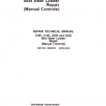 John Deere 318D, 319D, 320D ,323D Skid Steer Loader Technical Manual