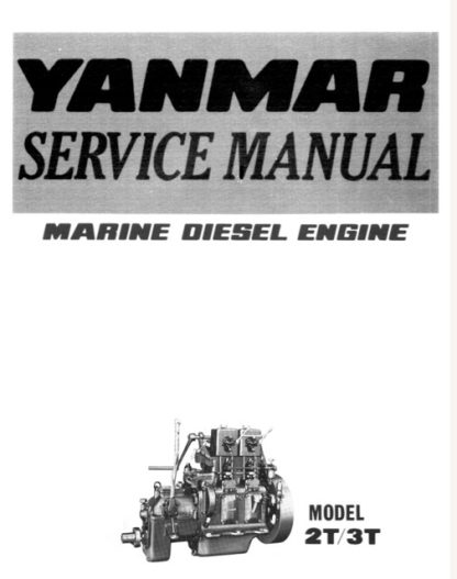 Yanmar Marine Diesel Engine 2T, 3T Service Manual