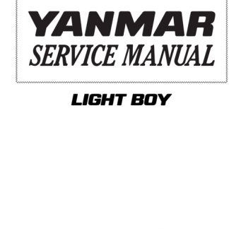 Yanmar LIGHT BOY LB446HB Service Manual