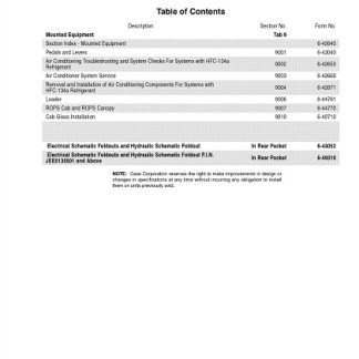 Case 621D Loader Service Repair Manual
