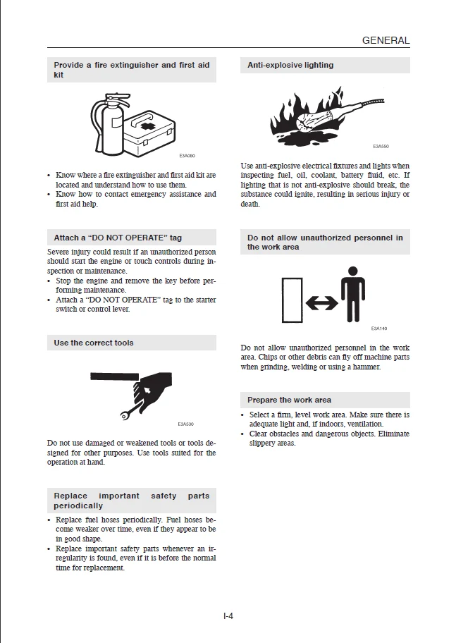 Takeuchi TB138FR Compact Excavator Service Manual - Image 3