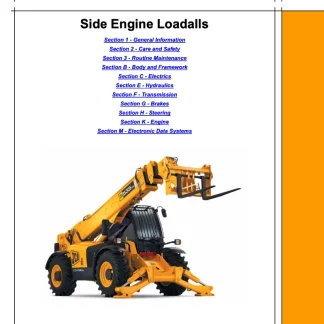 JCB 550-170 Telescopic Handler Service Manual