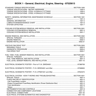 Case IH MX, Magnum 215, 245, 275, 305 Tractor Service Manual