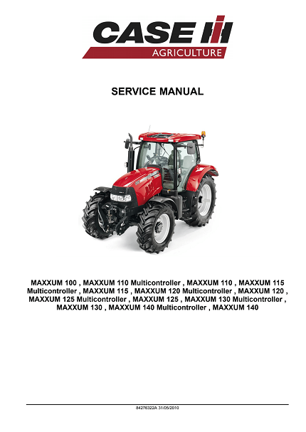Case MAXXUM 115 Manual