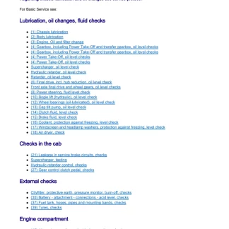 VOLVO F10, Lorry and Bus Service Manual