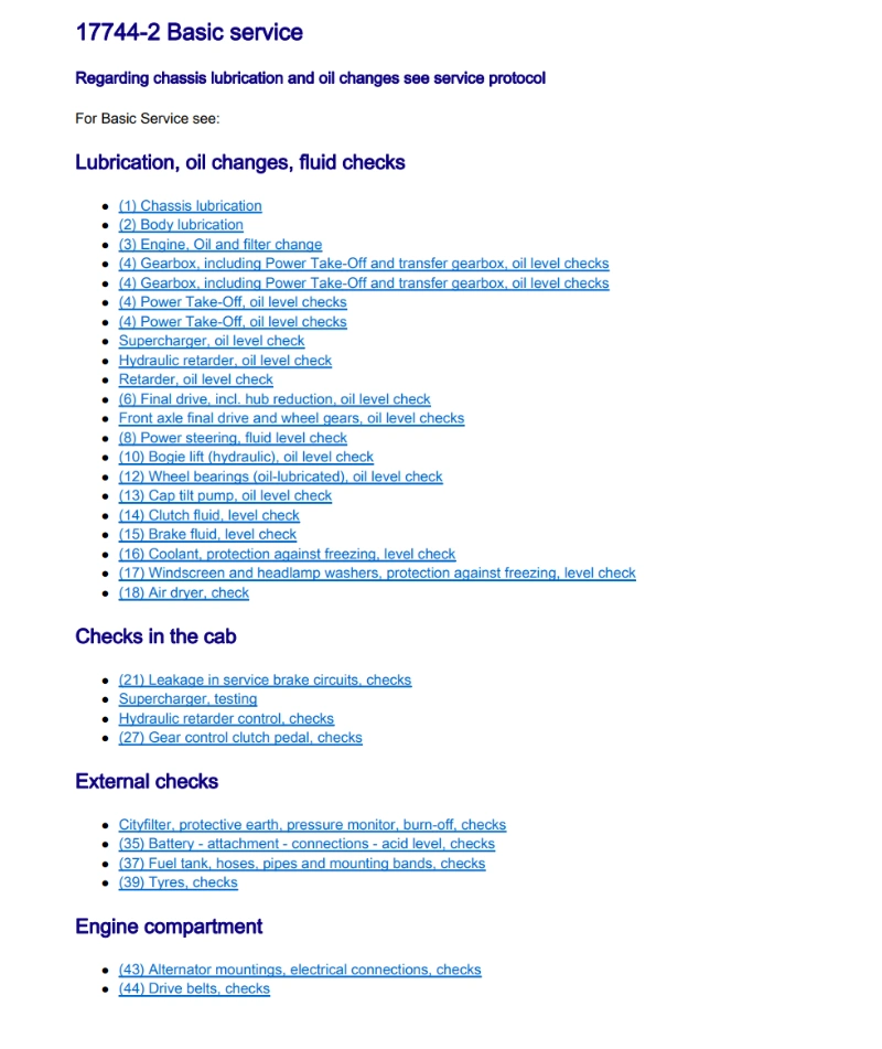 VOLVO F10, Lorry and Bus Service Manual