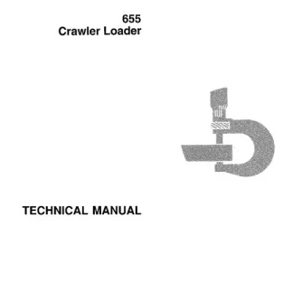 John Deere 655 Crawler Loader Technical Manual