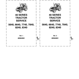 Ford Tractor 5640 6640 7740 7840 8240 8340 Service Manual