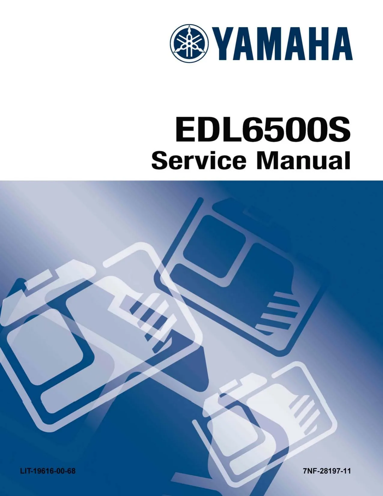 Yamaha EDL6500S Generator Service Repair Manual