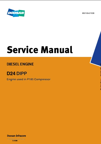 Doosan D24 DIPP Diesel Engine Service Manual