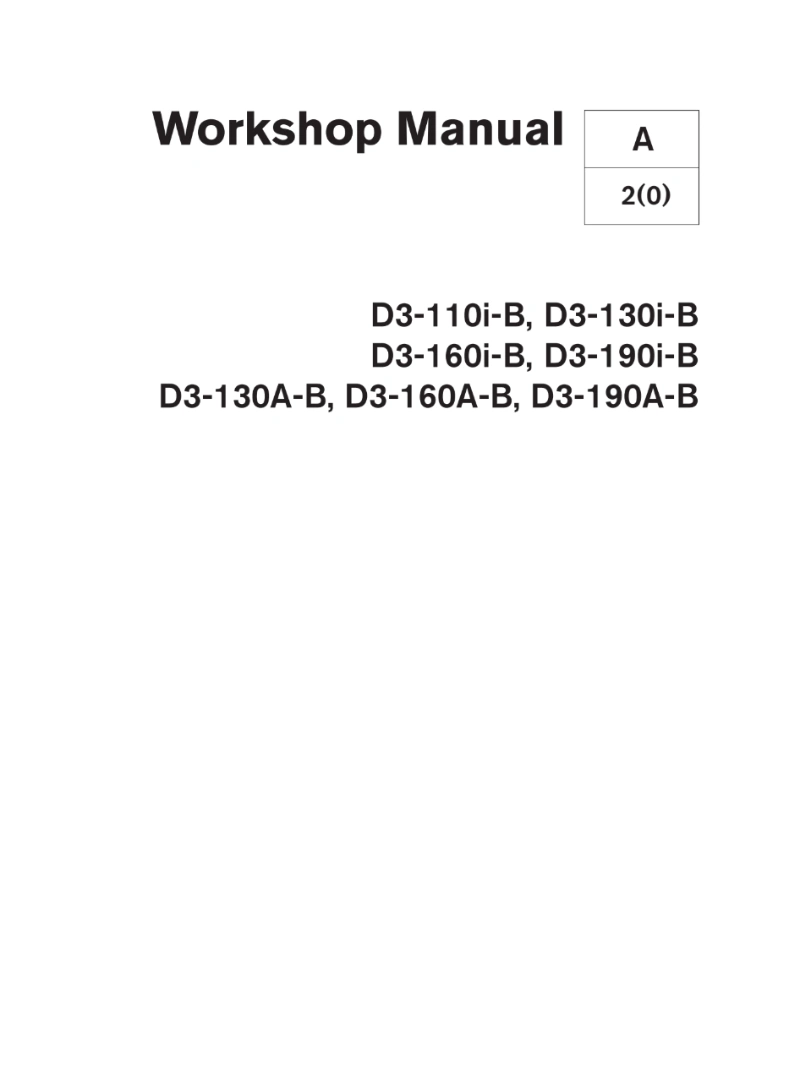 VOLVO PENTA D3 Diesel Engine Workshop Manual