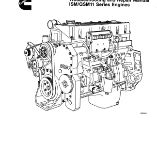 Cummins Ism Qsm11 Series Engine Troubleshooting Repair Manual