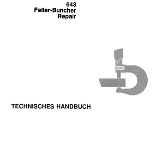 John Deere 643 Feller-Buncher Repair Technical Manual